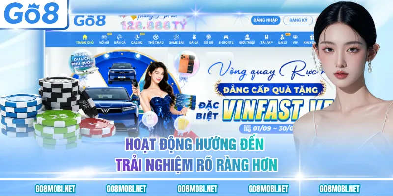 Hoạt động hướng đến trải nghiệm rõ ràng hơn